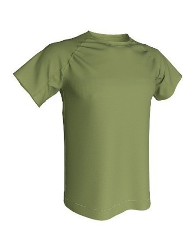 Camiseta Técnica de Deporte Verde caqui