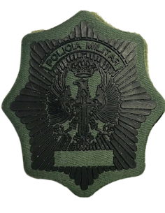 Parche Placa Policía Militar PVC