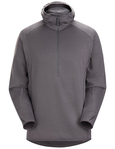 SUDADERA CON CAPUCHA Y CUELLO CON MEDIA CREMALLERA DELTA AR ARC'TERYX