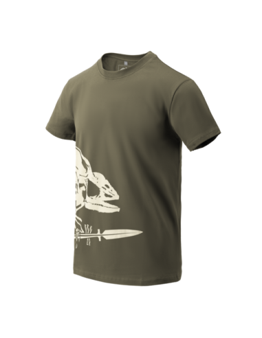 Camiseta Esqueleto Verde Helikon-Tex