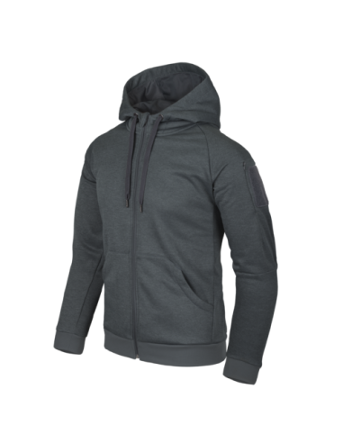 Sudadera con Capucha Urbana Verde-Gris Helikon-tex