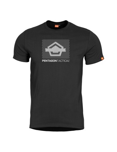 Camiseta Pentagon Ageron Paralelo Negra