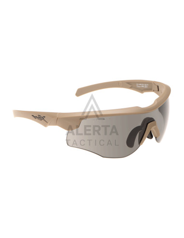 Gafas WX Rogue Comm Humo/transparente/óxido Tan Wiley X