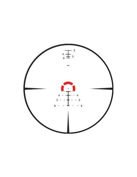 VISOR VORTEX STRIKE EAGLE 1-8x24 FFP EBR-8 MOA