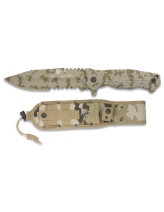 Cuchillo K25 Árido Pixelado Titanium Coated
