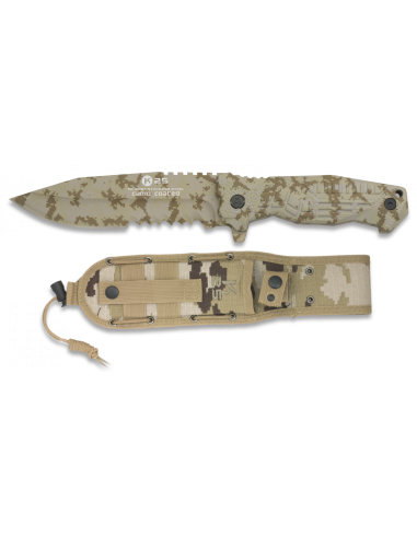 Cuchillo K25 Árido Pixelado Titanium Coated