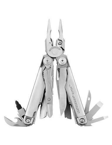 Navaja Multiusos Leatherman Surge Plata