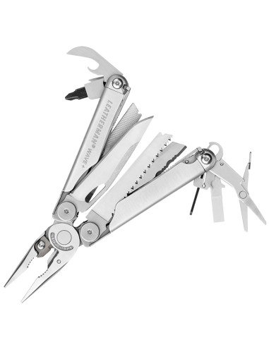 Navaja Multiusos Leatherman Weave+ Plata