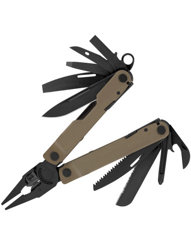 Navaja Multiusos Leatherman Rebar Marrón