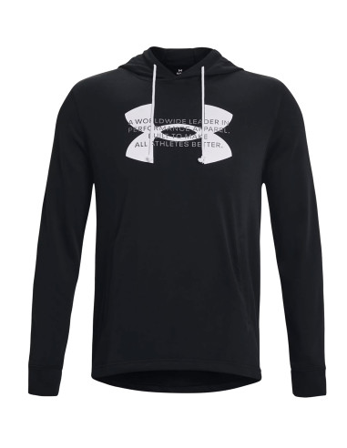 Sudadera con Capucha Under Armour Riva Terry Negra