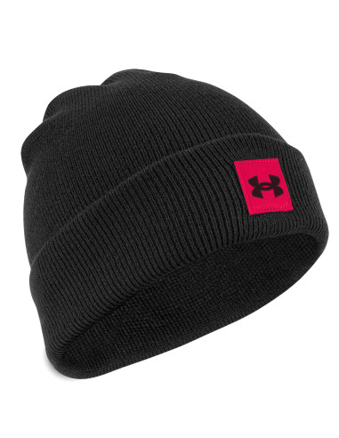 Gorro de Punto Under Armour HalfTime Negro-Rojo