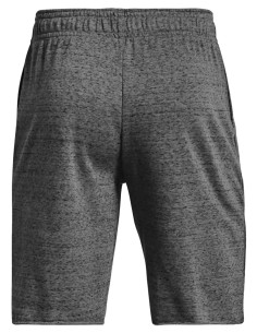 Pantalones Cortos Under Armour Rival Felpa Gris Claro 2