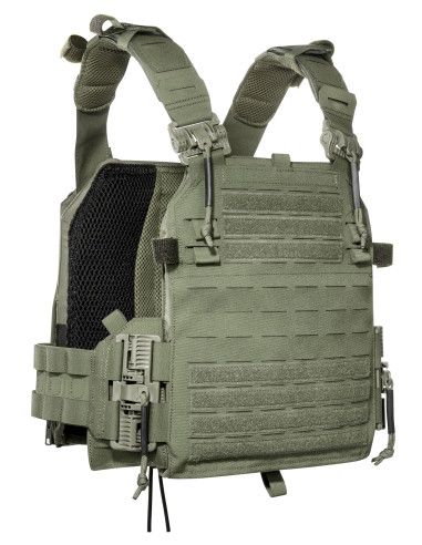 Chaleco Táctico Porta Placas Cordura Tasmanian Tiger Verde