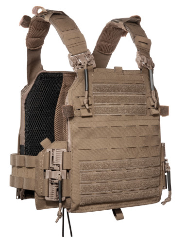 Chaleco Táctico Porta Placas Cordura Tasmanian Tiger Coyote