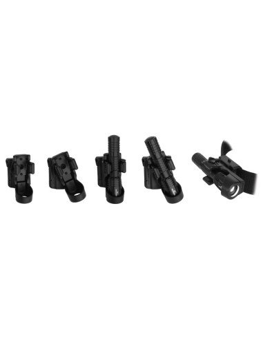 Porta Linterna 34mm ESP Con Clip Para Cinturón