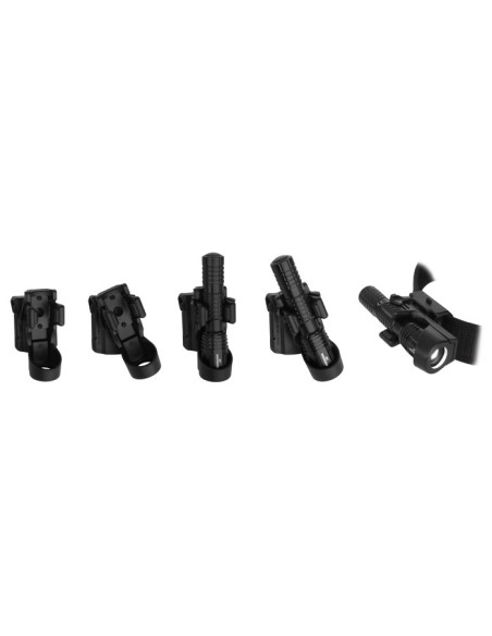 Porta Linterna 34mm ESP Con Clip Para Cinturón