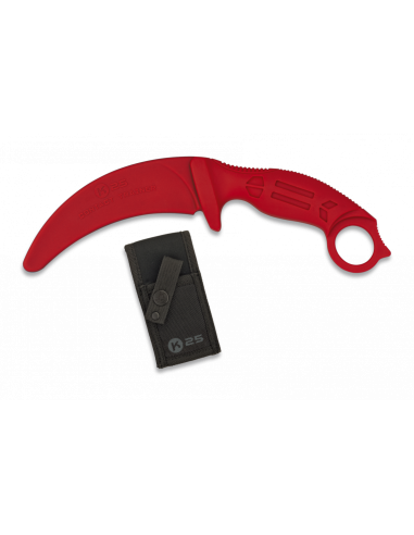 Cuchillo Entrenamiento K25 Rojo