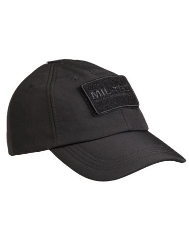 Gorra Miltec Softshell Negra