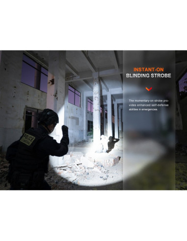 Linterna Fénix TK11R - Militar/Policial 1600...