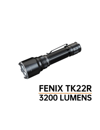 Linterna táctica Fénix TK22R - 3200 lúmenes