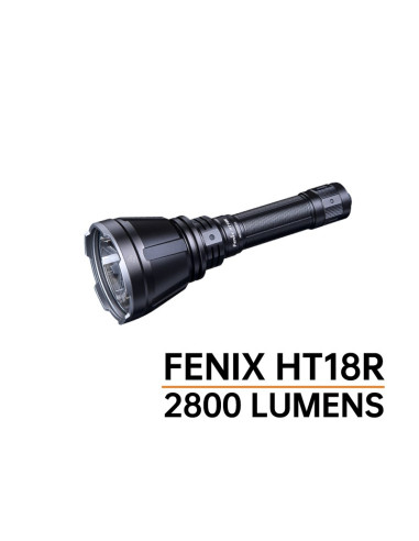 Linterna de Caza Fenix HT18R - 2800 lúmenes para largo alcance