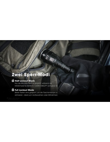 Linterna Nitecore TM9K Pro