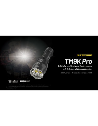 Linterna Nitecore TM9K Pro