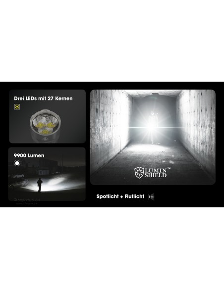 Linterna Nitecore TM9K Pro