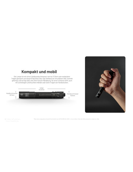 Linterna MT2A Pro Nitecore