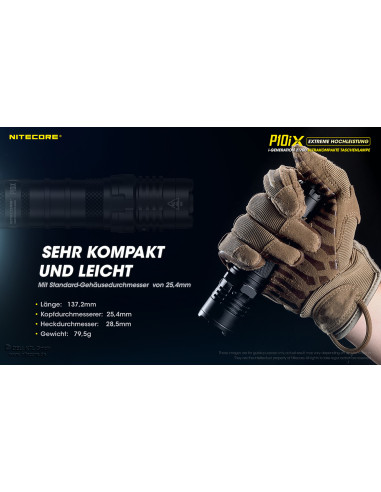 Linterna P10iX Nitecore