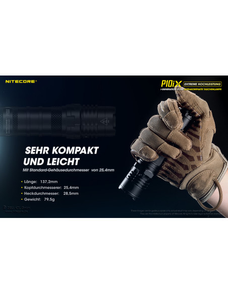 Linterna P10iX Nitecore
