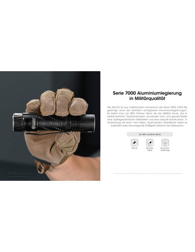 Linterna EDC33 Nitecore