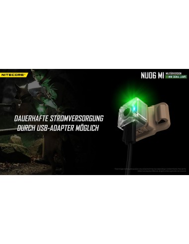 Linterna señalizadora NU06 Nitecore