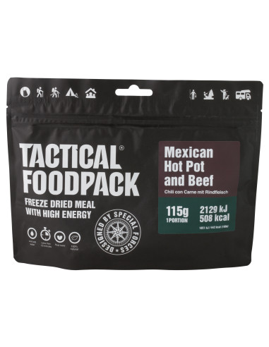 PACK COMIDA TÁCTICA CHILI CON CARNE