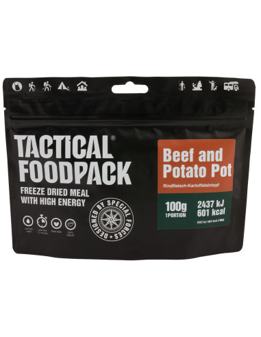 PACK COMIDA TÁCTICA OLLA DE CARNE DE VACUNO