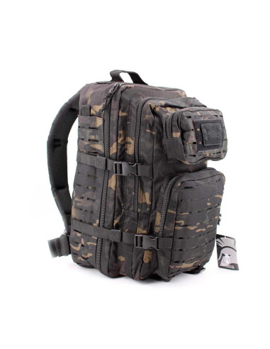 Mochila Táctica Immortal Warrior Multicam Oscuro 36L Laser Cut