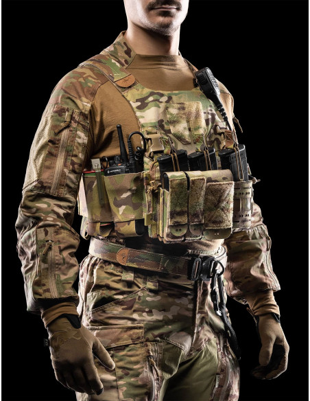 Chaleco Portaplacas Frog.Pro Combat Kit