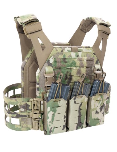 Chaleco Warrior Assault Porta Placas V2 Laser Cut