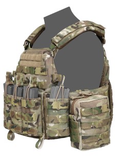 Chaleco Warrior Assault Porta Placas DCS DA M4 2