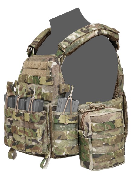 Chaleco Warrior Assault Porta Placas DCS DA M4