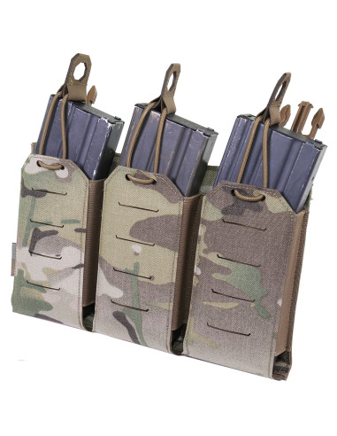 Porta Cargador Warrior Assault Triple Bungee M4