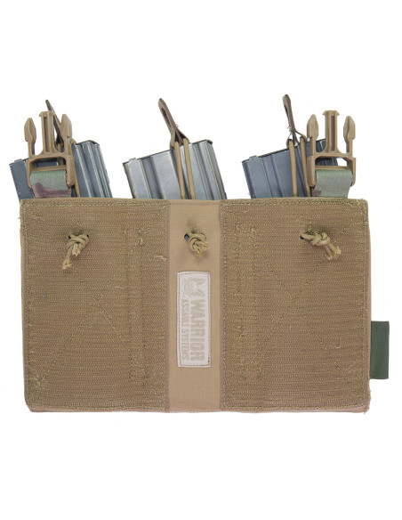 Porta Cargador Warrior Assault Triple Bungee M4