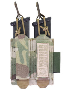 Porta Cargador Warrior Assault Doble Bungee 9mm 2