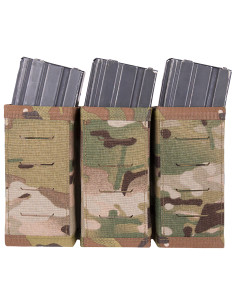 Porta Cargador Warrior Assault Triple Laser Cut Was M4