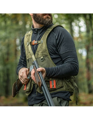 Chaleco Mochila de Caza Suede Selva 12L Nature...