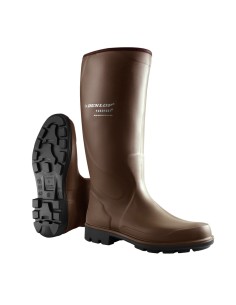 Botas de agua Purofort Terroir Pro marrón Dunlop