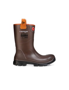 Botas de agua Purofort RigPro Dark Brown Dunlop 2