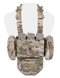Chaleco Warrior Assault MCR MK1 Delta Chest Rig Multicam