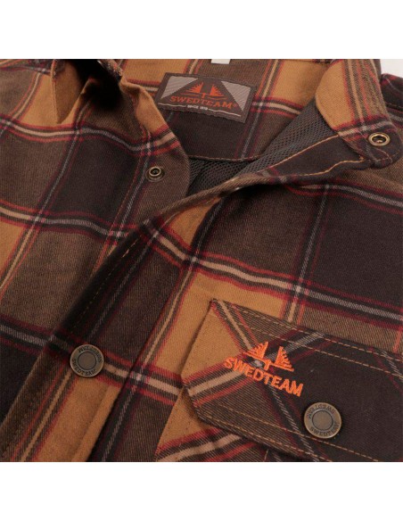 Camisa Crest Dark Sand Swedteam