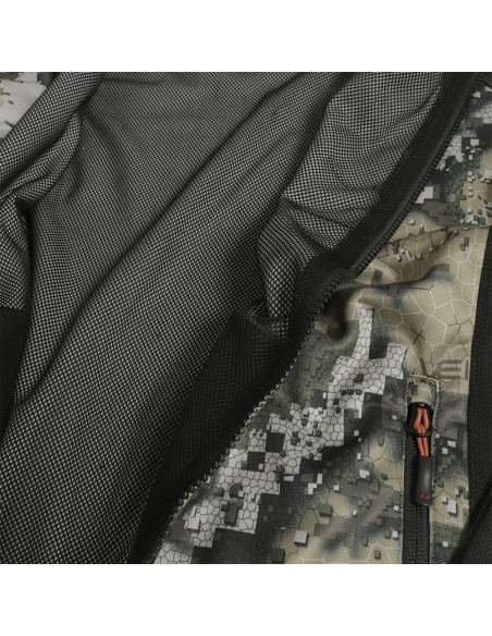 Jersey de caza con cremallera Ridge Light Desolve Swedteam